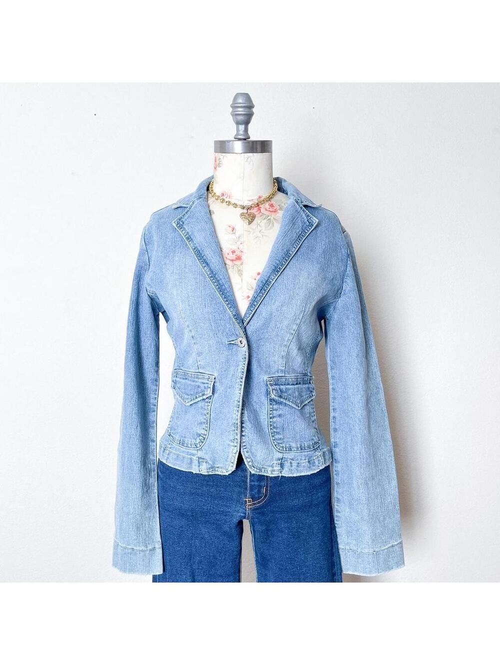 y2k jean jacket